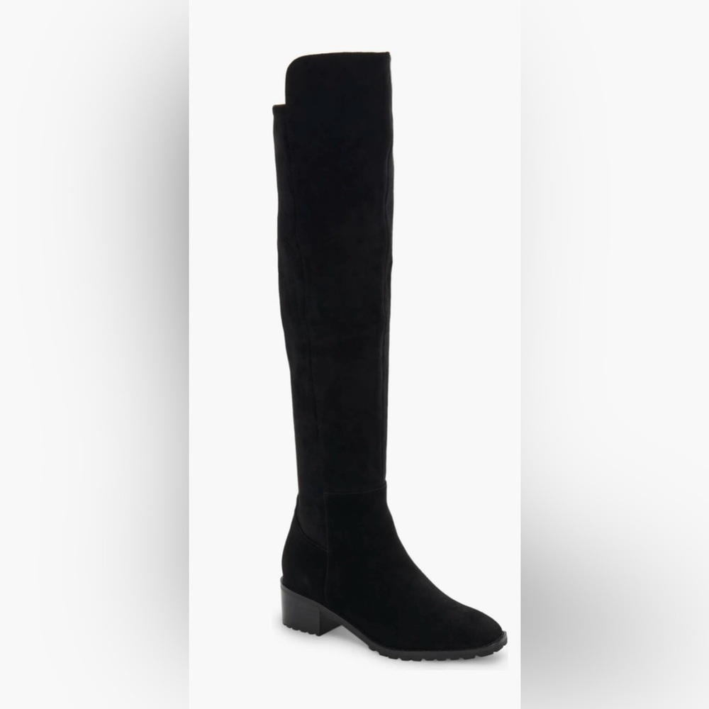 Blondo Black Suede Sierra Waterproof Over the Knee Boot Size 8.5 New